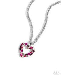 Paparazzi Accessories - Romance is a Bonus - Pink Necklace