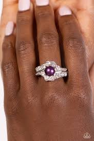 Paparazzi Accessories - Titanic Tango - Purple Ring